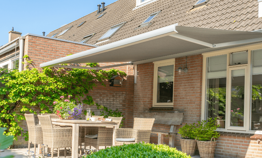 Zonnescherm terras